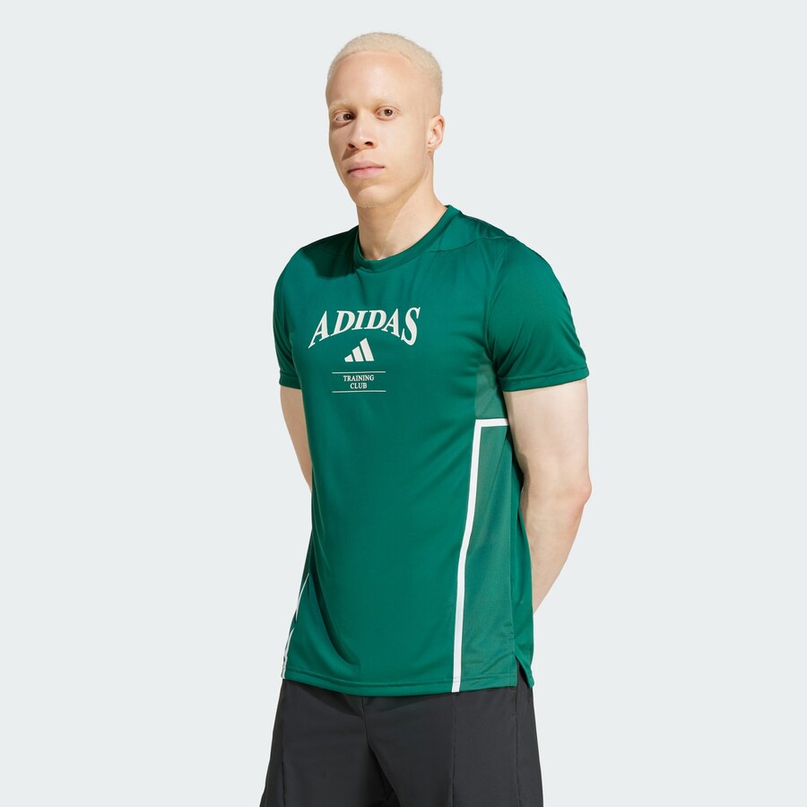 Рубашка performance ADIDAS PERFORMANCE D4T HERITAGE, темно-зеленый — фото 2