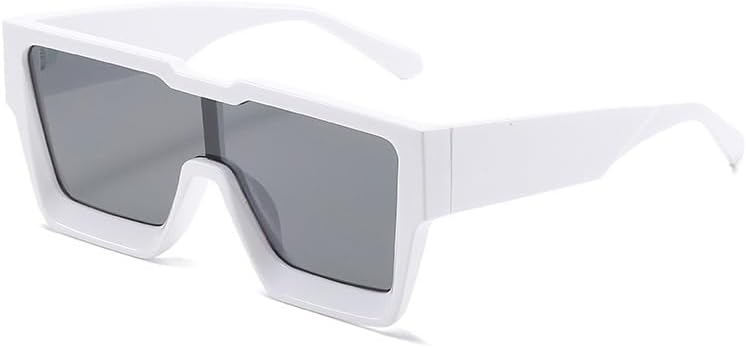 

Солнцезащитные очки для мужчин и женщин - защита UV400 - увеличенные цельные линзы с градиентным покрытием для занятий спортом на открытом воздухе и вождения QWBSER, 7