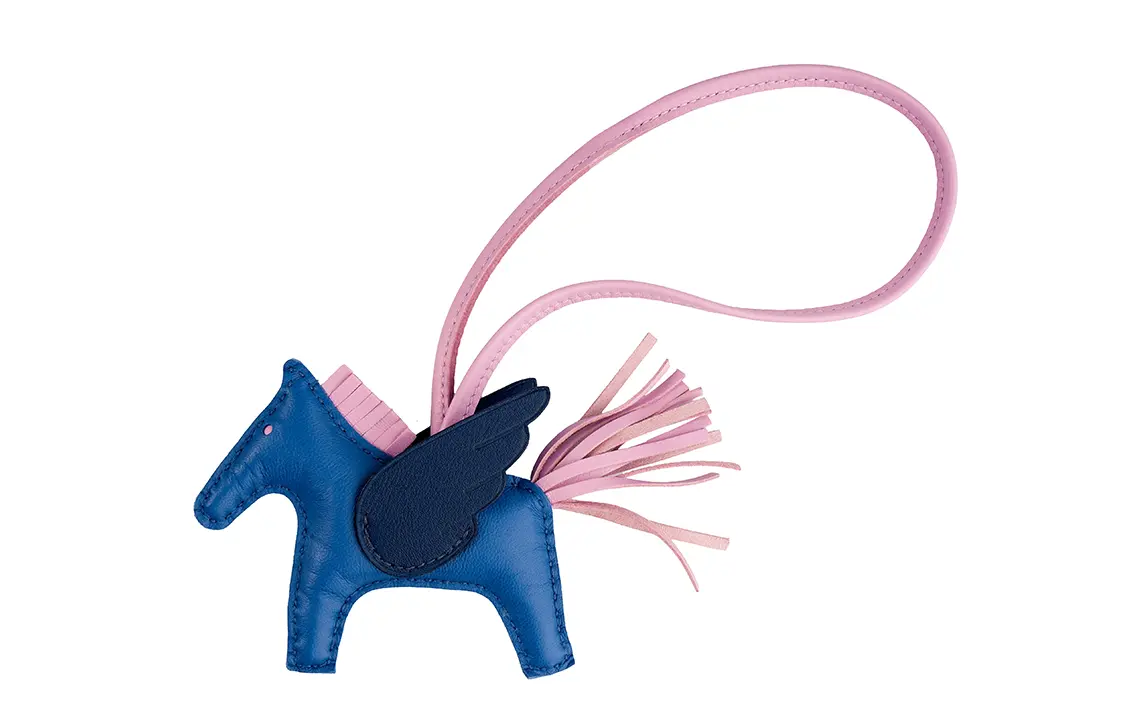 

HERMES Кулон унисекс синий/розовый, Blue/Pink