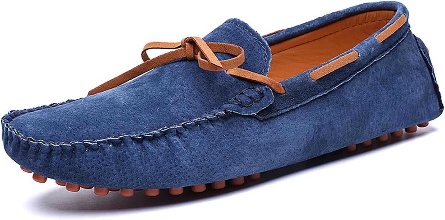 

Мужские повседневные лоферы, стильные вождение мокасины, удобные кроссовки Generic, синий