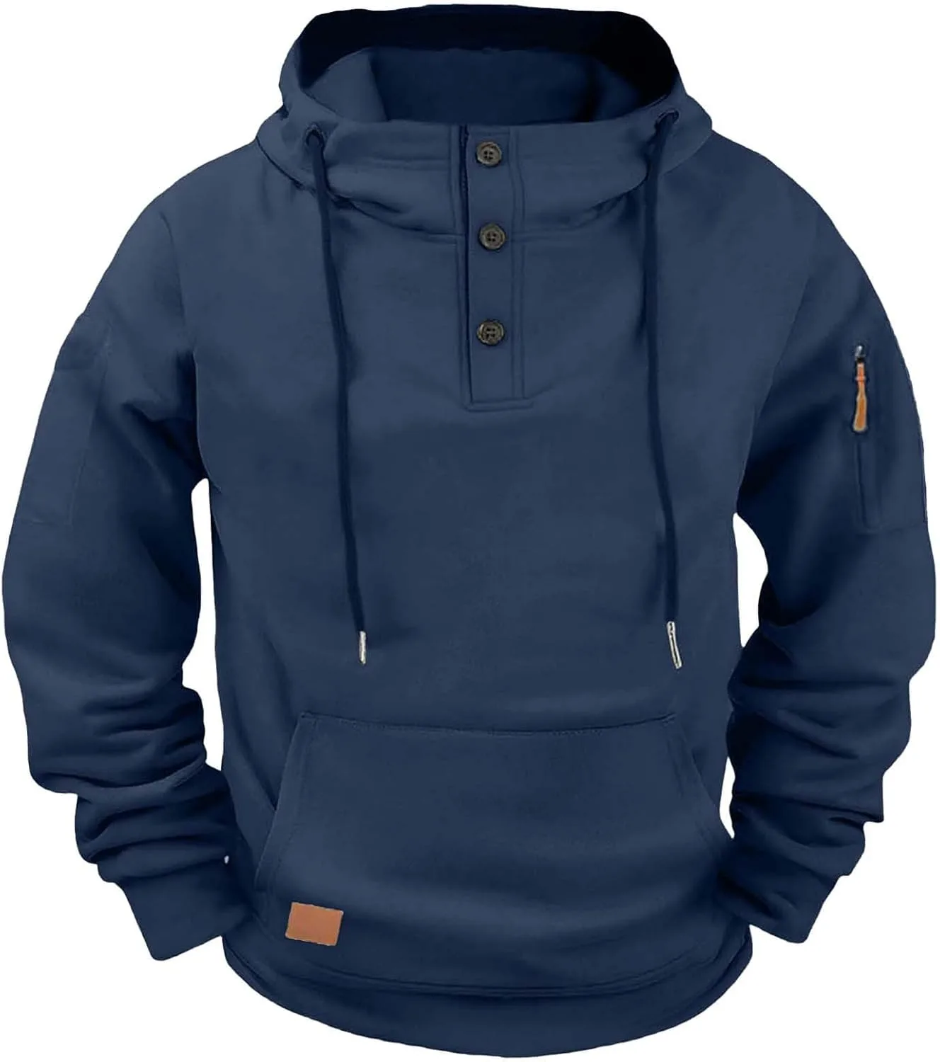 

Dademeo мужская тактическая толстовка с капюшоном и молнией на четверть