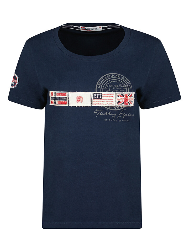 

Футболка Geographical Norway Jorama, темно-синий