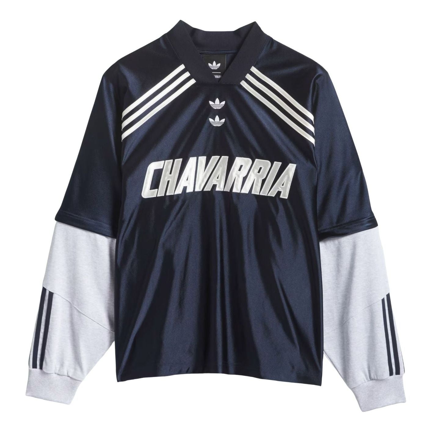 

Футболка Adidas x Willy Chavarria LS Dazzle Jersey 'Legend Ink Light Grey Heather'