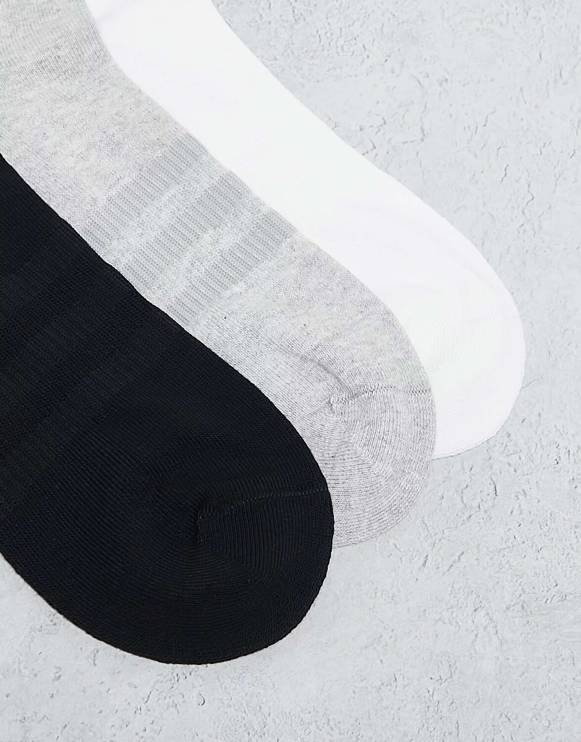 3 пары носков adidas Sportswear черного, белого и серого цветов adidas performance — фото 4