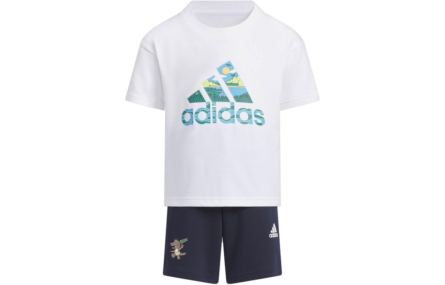 

Детская повседневная спортивная одежда Adidas, синий