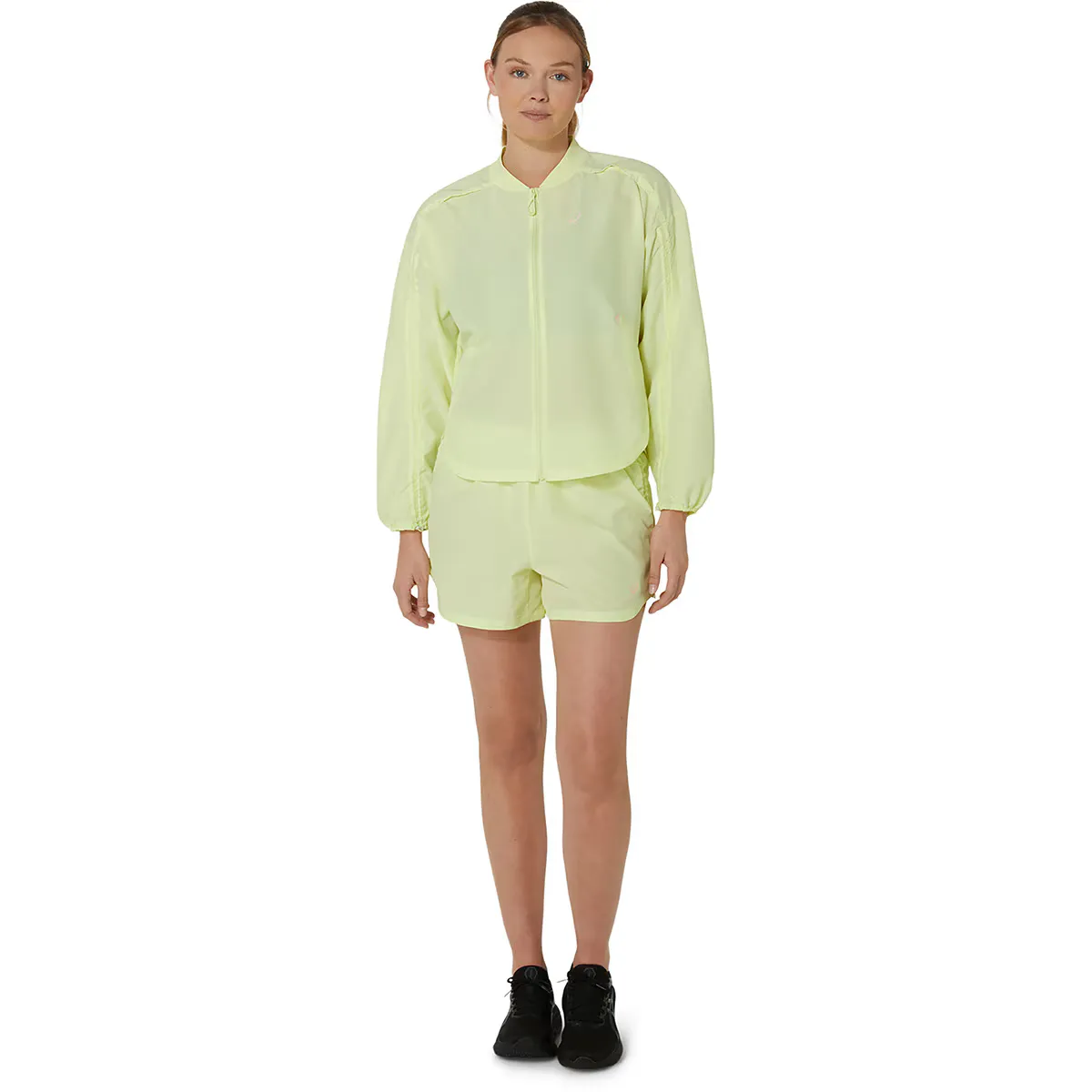 

Женские куртки для бега NAGINO RUN ADJUSTABLE JACKET Asics, желтый