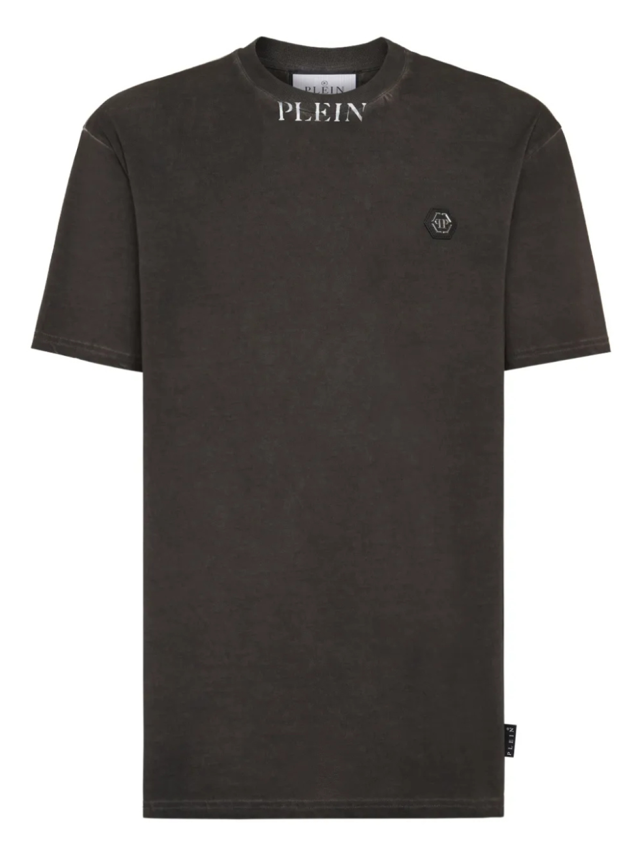 

Базовая футболка Old Dye Philipp Plein, черный