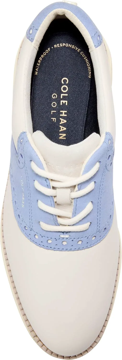 Мужские гольф-кроссовки Cole Haan Originalgrand Saddle, слоновая кость — фото 3