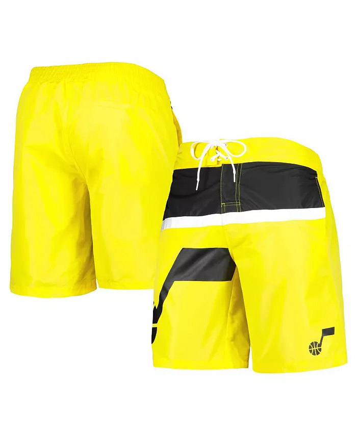 

Мужские плавки Utah Jazz Sea Wind золотистого цвета G-III Sports by Carl Banks