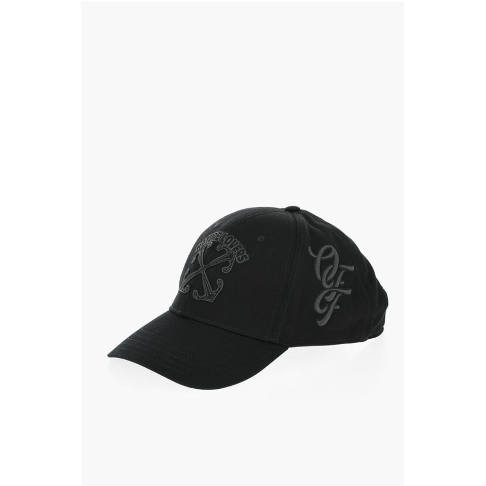

Черная хлопковая шляпа Off-White, Black