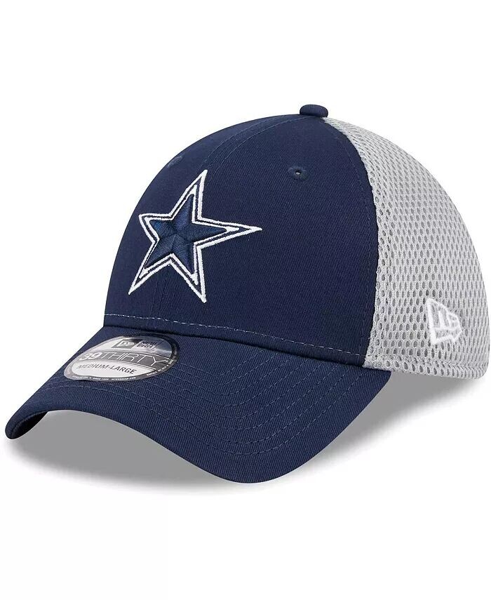 

Мужская темно-синяя, серая шляпа Dallas Cowboys Main Neo 39THIRTY Flex Hat New Era