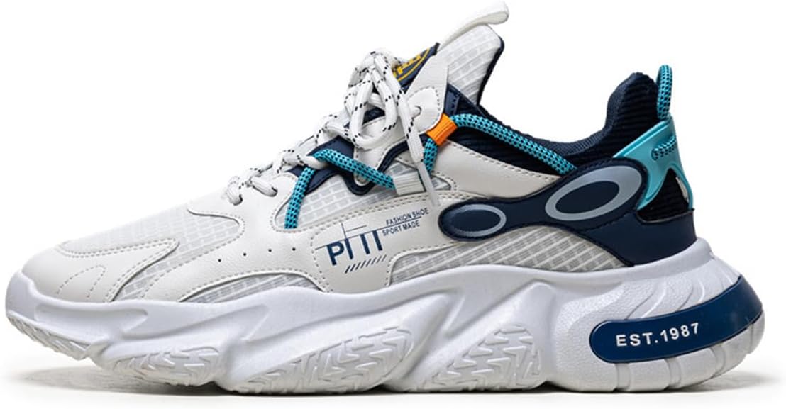 

Мужские дорожные кроссовки GSIGUL, легкие прогулочные кроссовки, амортизирующие мужские кроссовки, спортивно-повседневная обувь для мужчин, белый