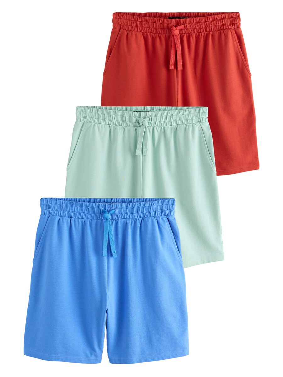 

Брюки свободного кроя Next, цвет Azure/Mint/Cherry red