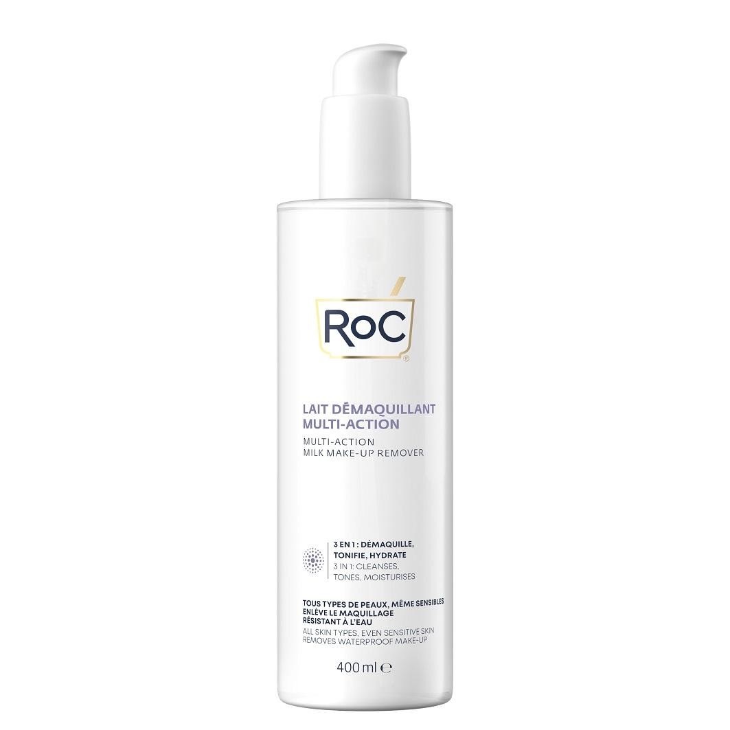 

Средство для снятия макияжа multi action makeup remover milk Roc, объем 400 мл
