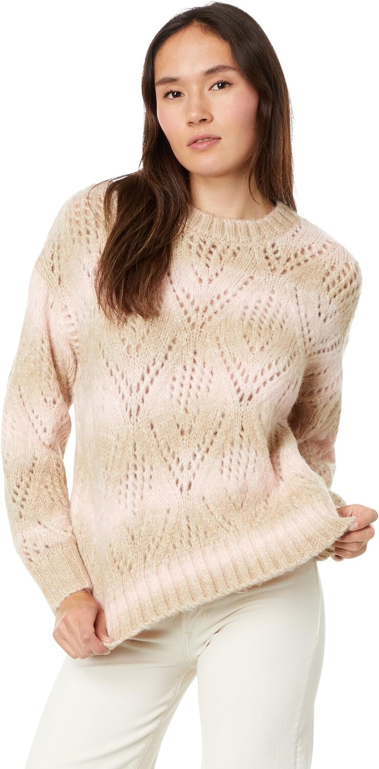

Свитер Sanctuary Pointelle Sweater, цвет Pink Moonlight Multi