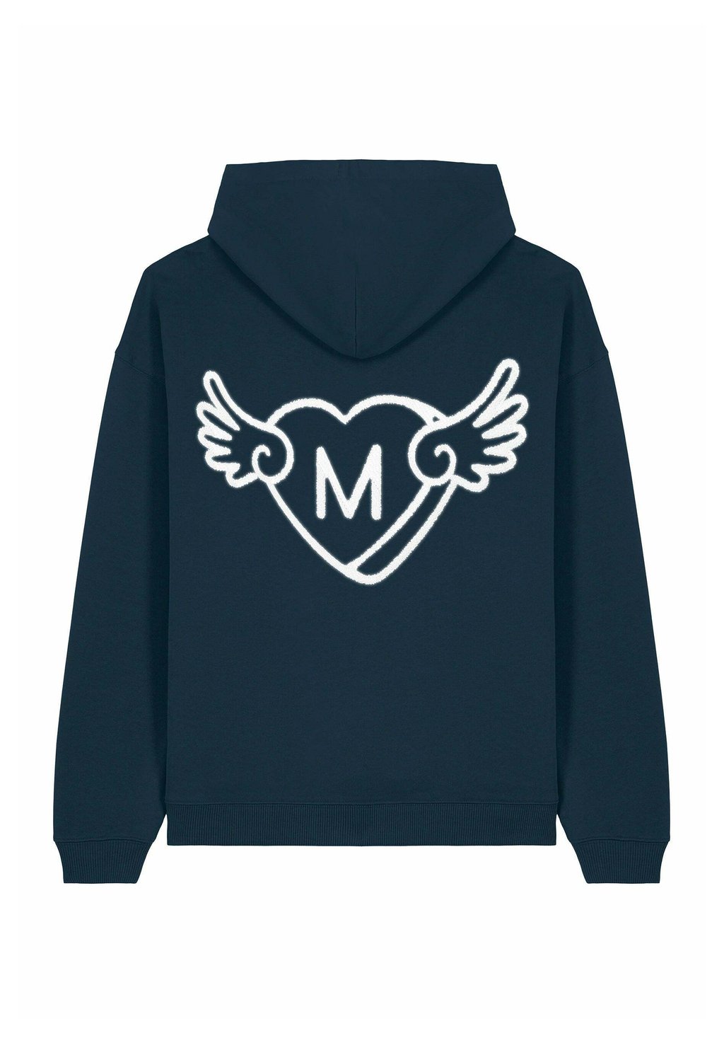 

Толстовка WINGS BACK EMBROIDERY UNISEX - Hoodie Mira Paris, металлик синий