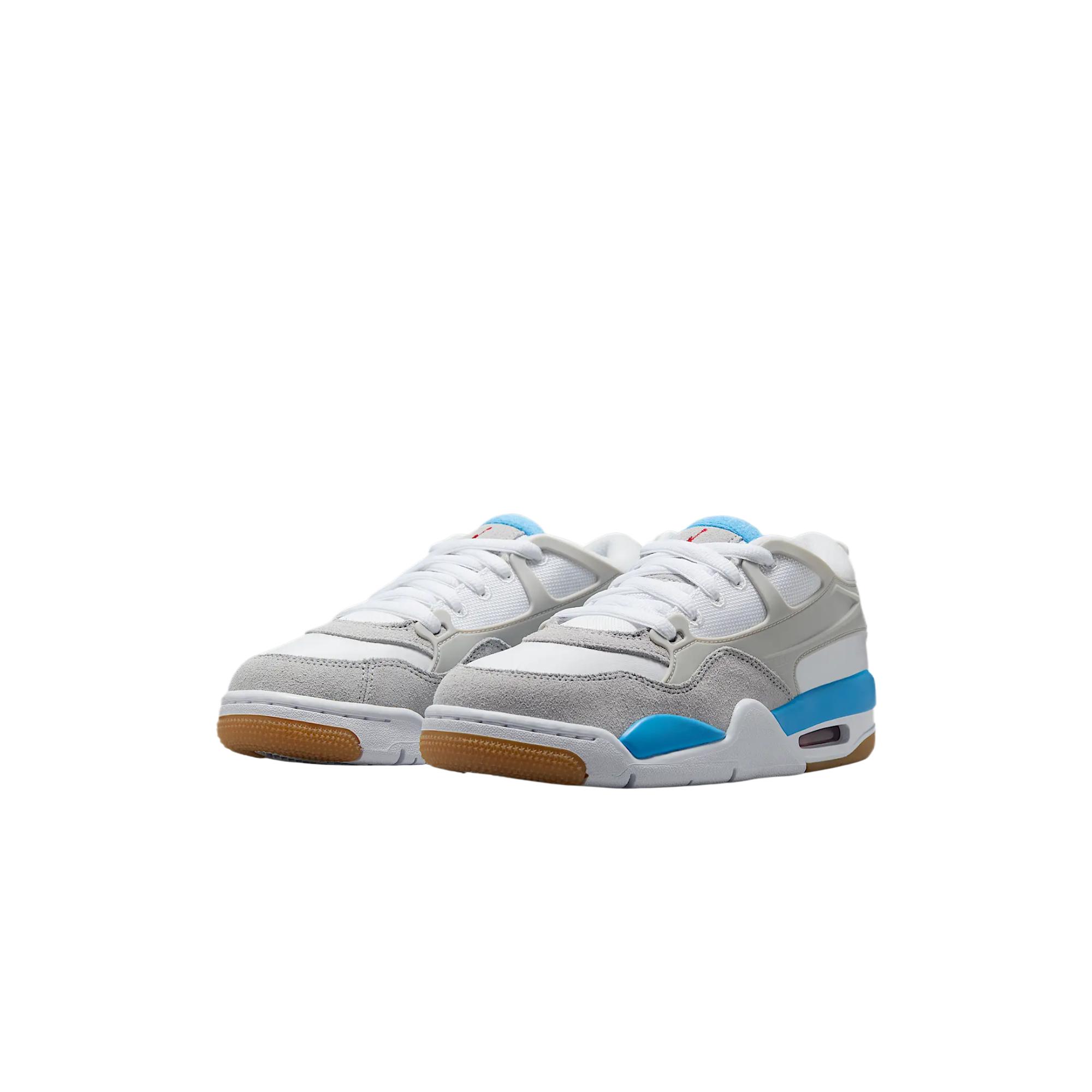 Jordan Детские кроссовки Air 4 Low Top Lifestyle белого цвета — фото 3
