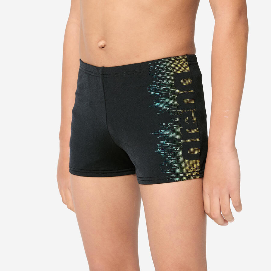 

Плавки-боксеры Arena Boys' Boxer Swim Trunks - Parrot Blue/Yellow