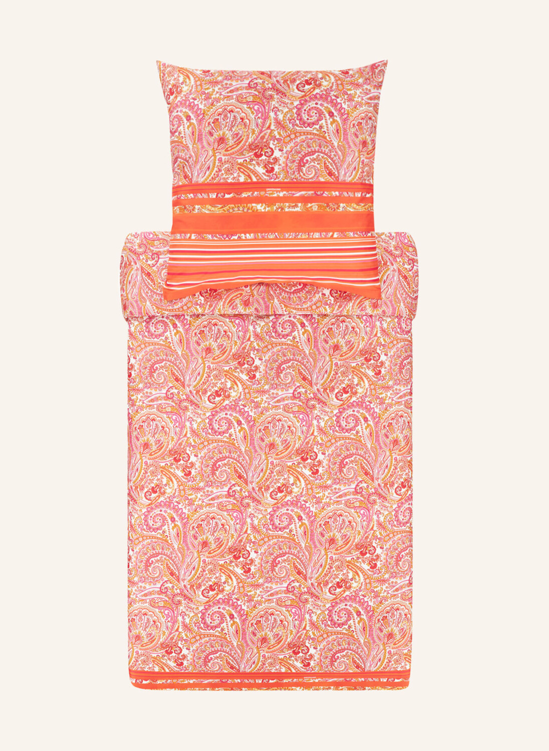 

Постельное белье ното вт1 bassetti, цвет ORANGE/WEISS/PINK