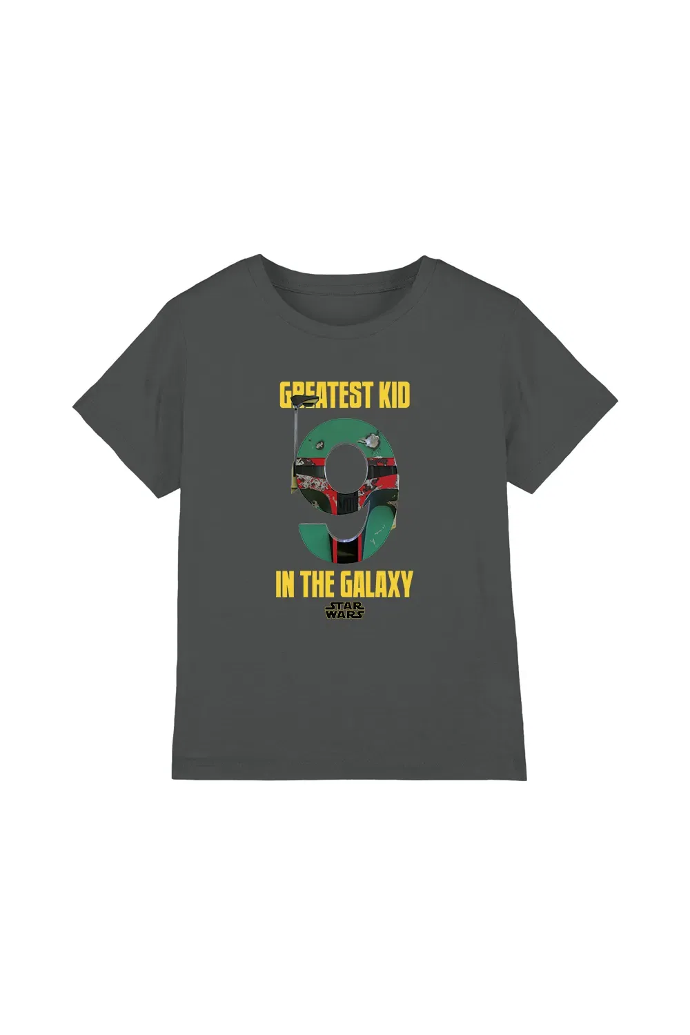 Футболка детская Boba Fett Star Wars, антрацитовый — фото 4