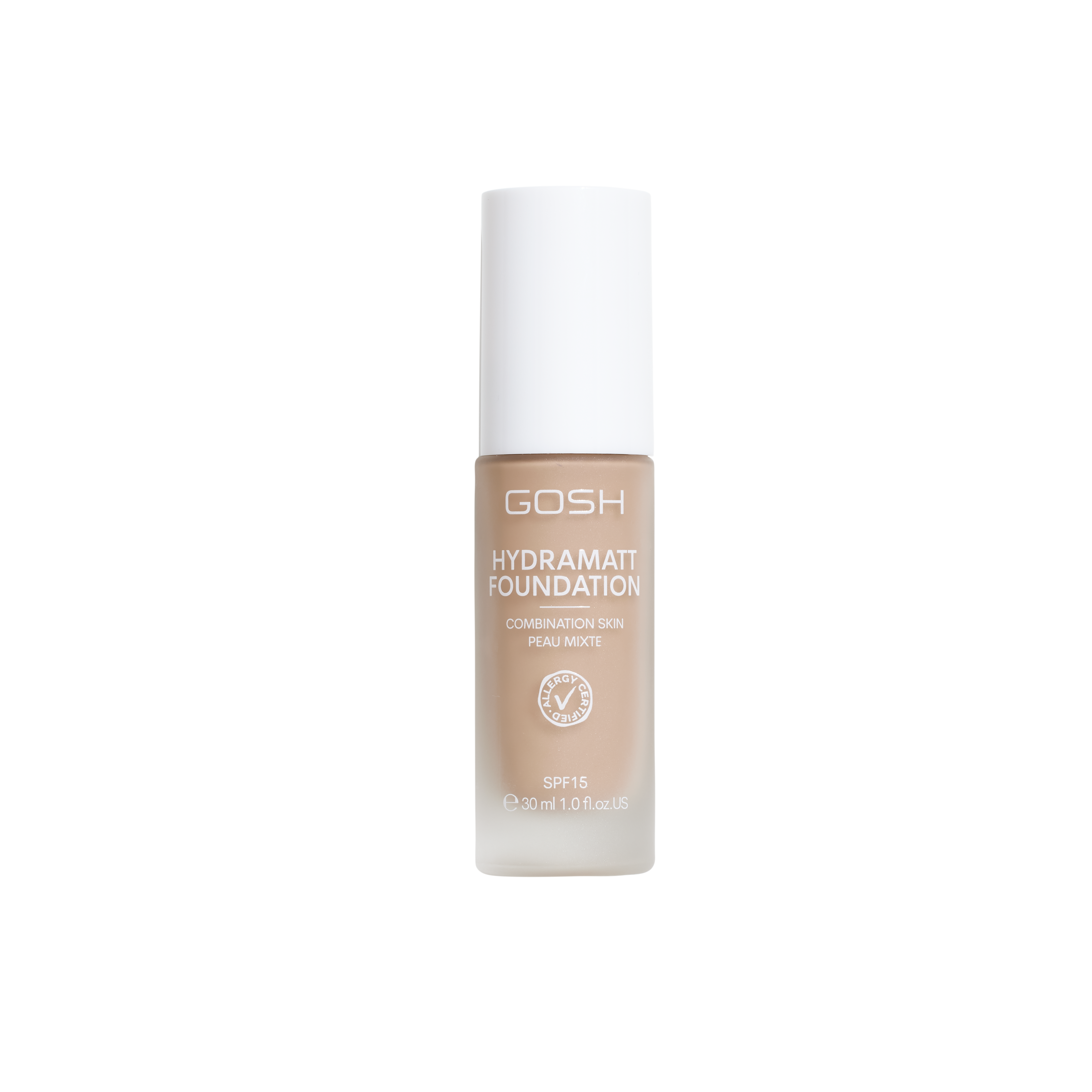 

Жидкая основа hydramatt foundation spf15 Gosh, цвет nr. 010n light dark, 30 мл