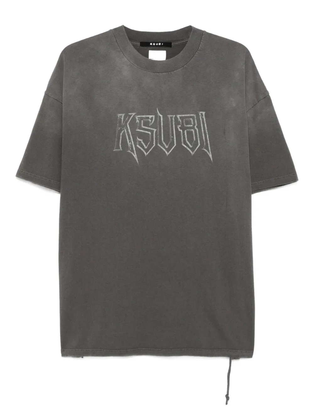

Футболка с логотипом Ksubi, серый
