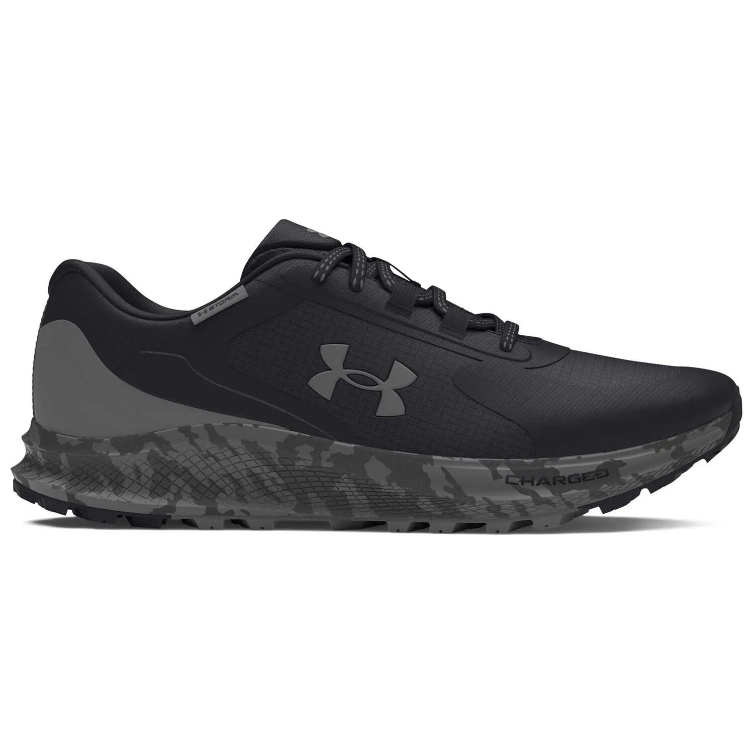 Кроссовки мужские низкие черные/серые Under Armour — фото 2