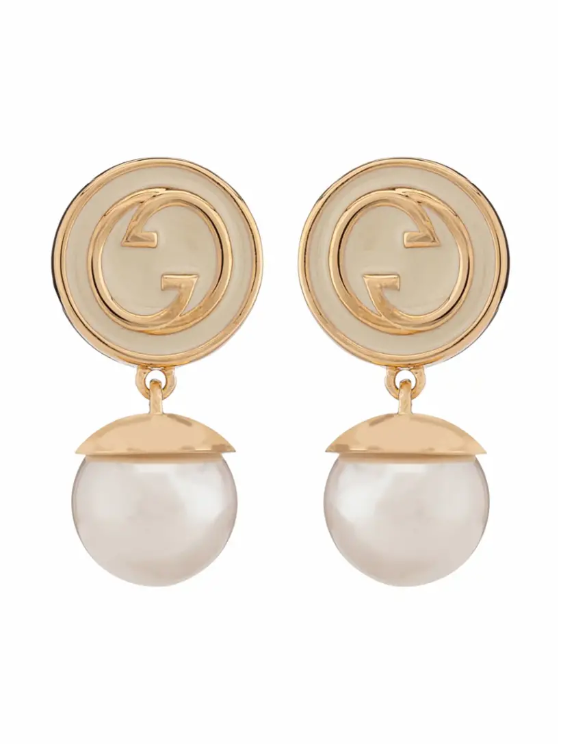 

Серьги-подвески Gucci Blondie Gucci, золотистый