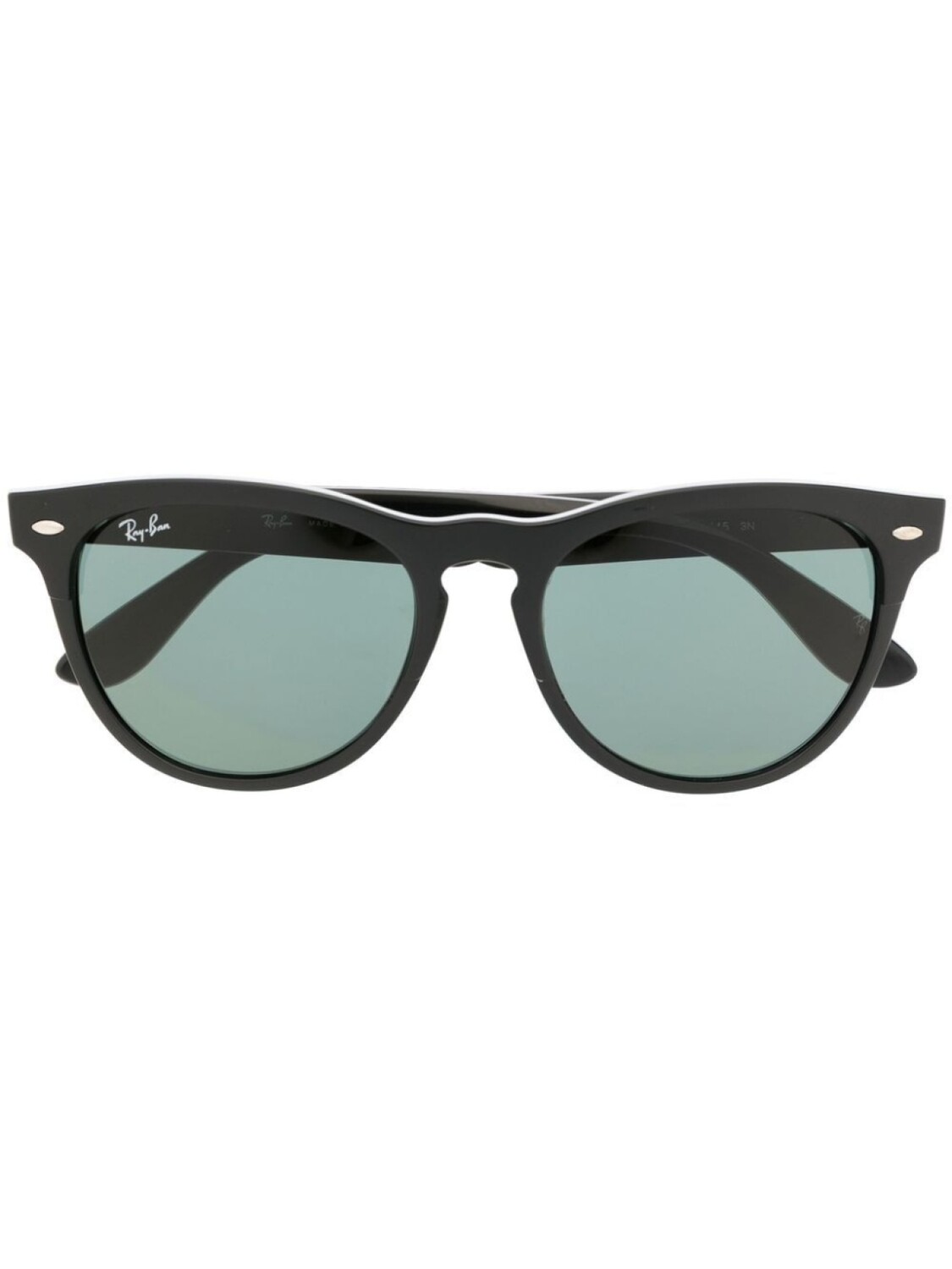 

Ray-Ban солнцезащитные очки в круглой оправе, черный