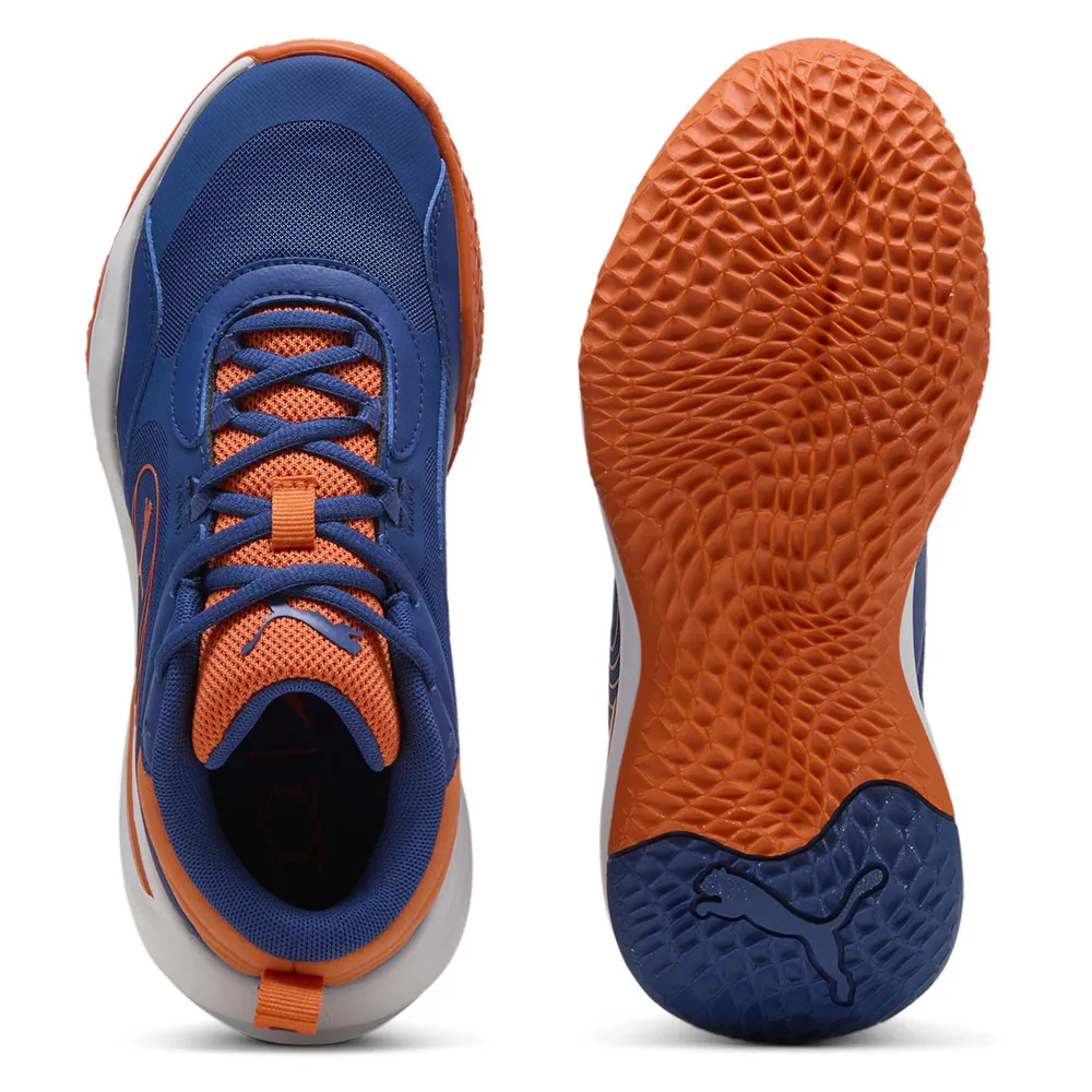 Детские баскетбольные кроссовки Puma Playmaker Pro, синий — фото 2