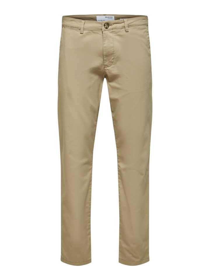

Тканевые брюки SELECTED HOMME, бежевый