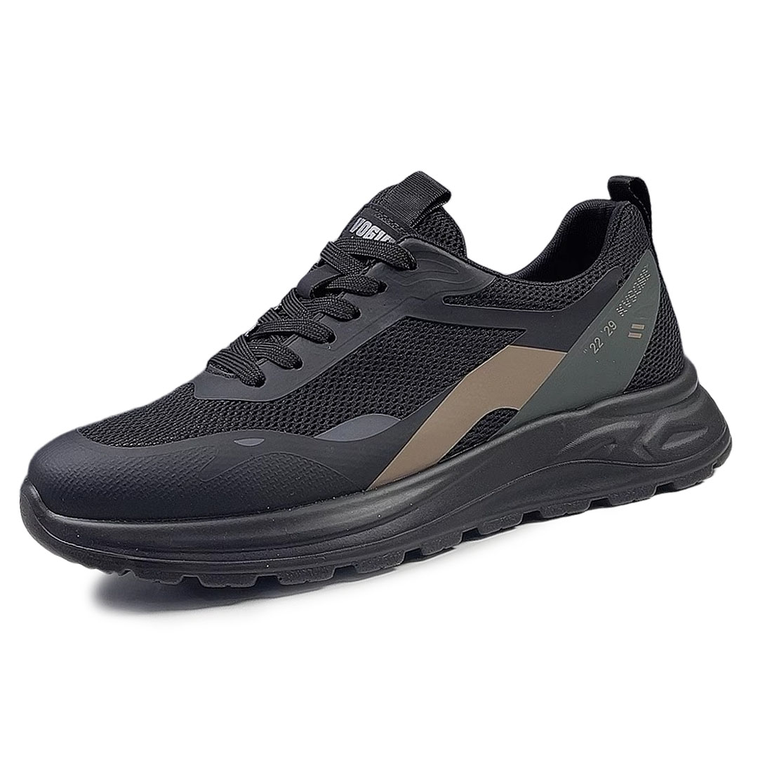 

Нескользящие, износостойкие, дышащие, легкие, низкие повседневные туфли для мужчин SENJIALUO, Black