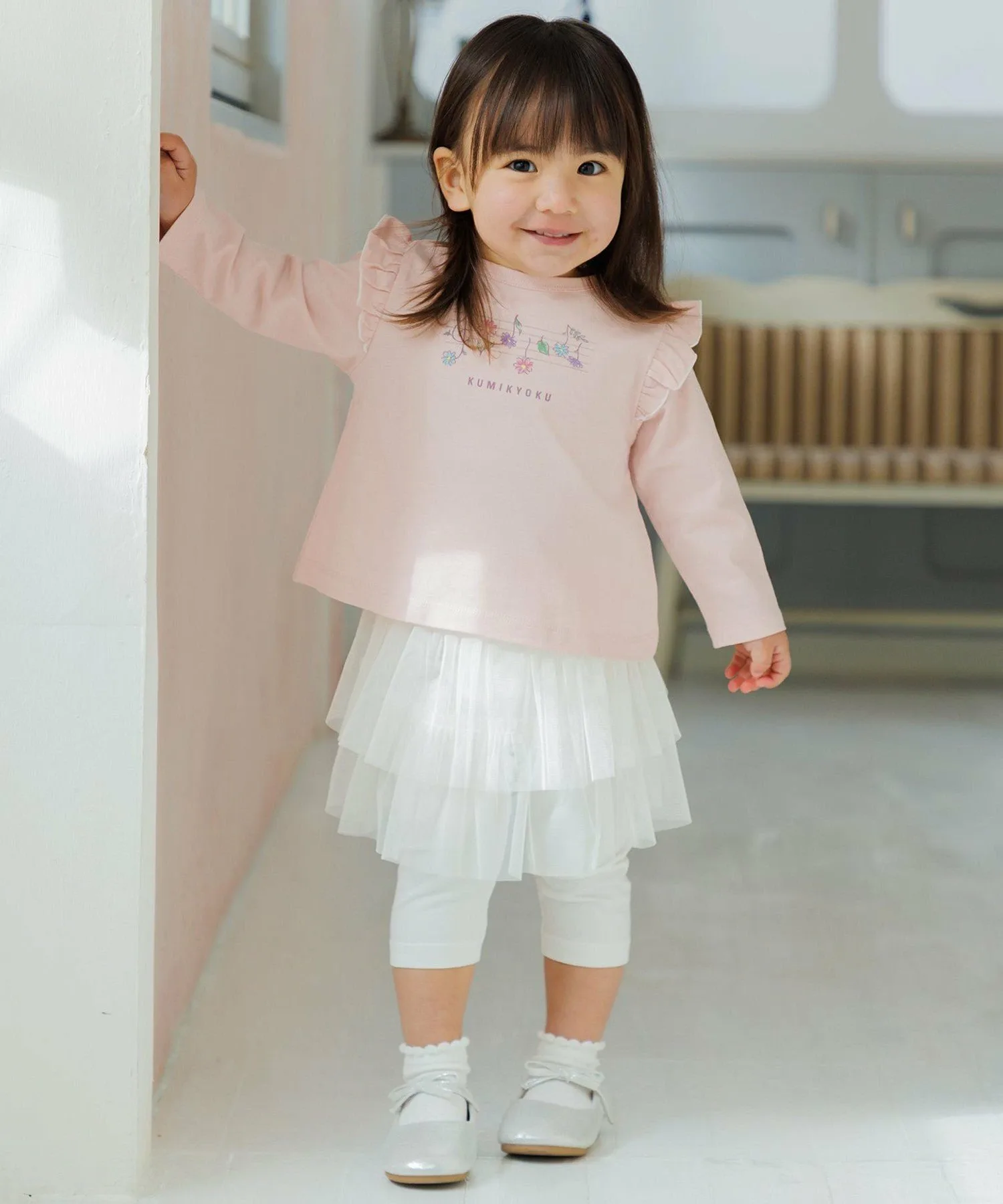 [80-90 см] Подарочный набор Baby Melody: футболка и юбка Kids Suite, Pink [012] — фото 2