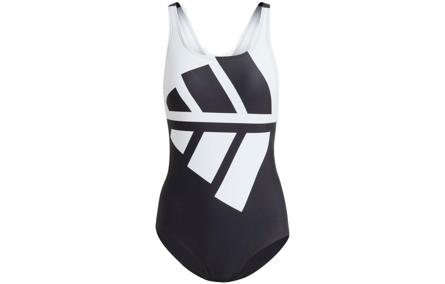 Adidas Купальник One Piece Women's Black/White Triangle One Piece — фото 3