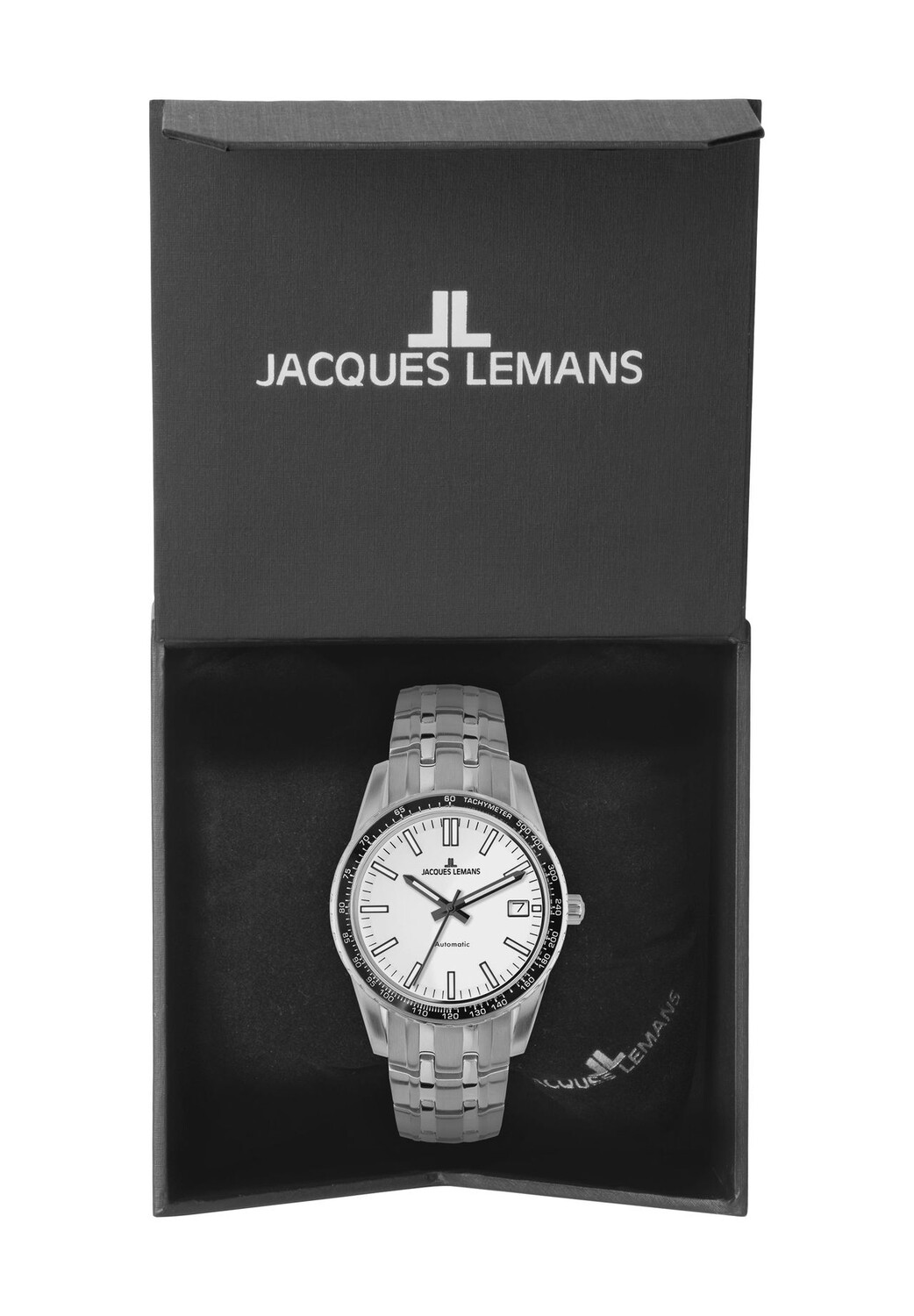 

Мужские часы 1-2075Е JACQUES LEMANS, серебро