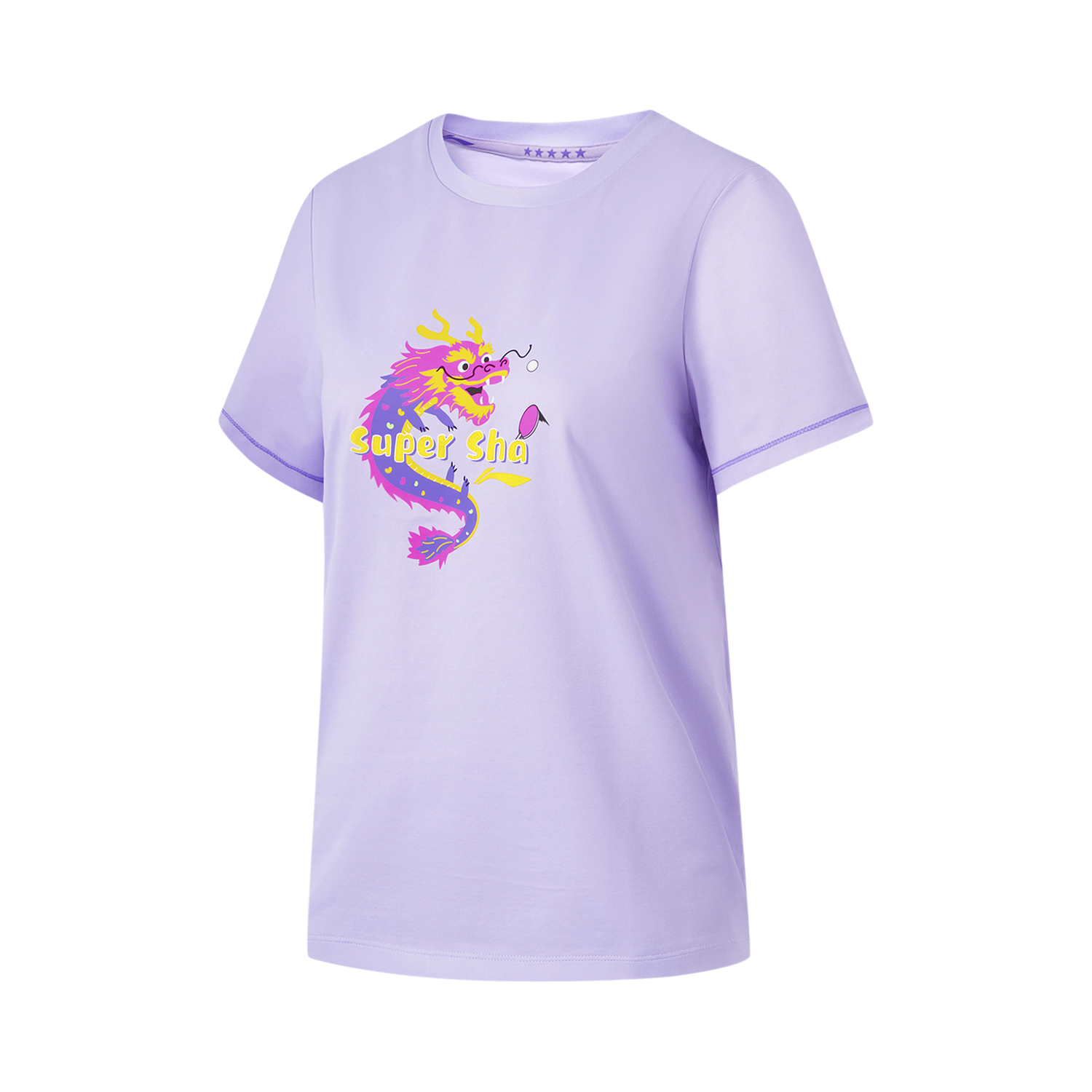 

Футболка для настольного тенниса Unisex LINING, фиолетовый