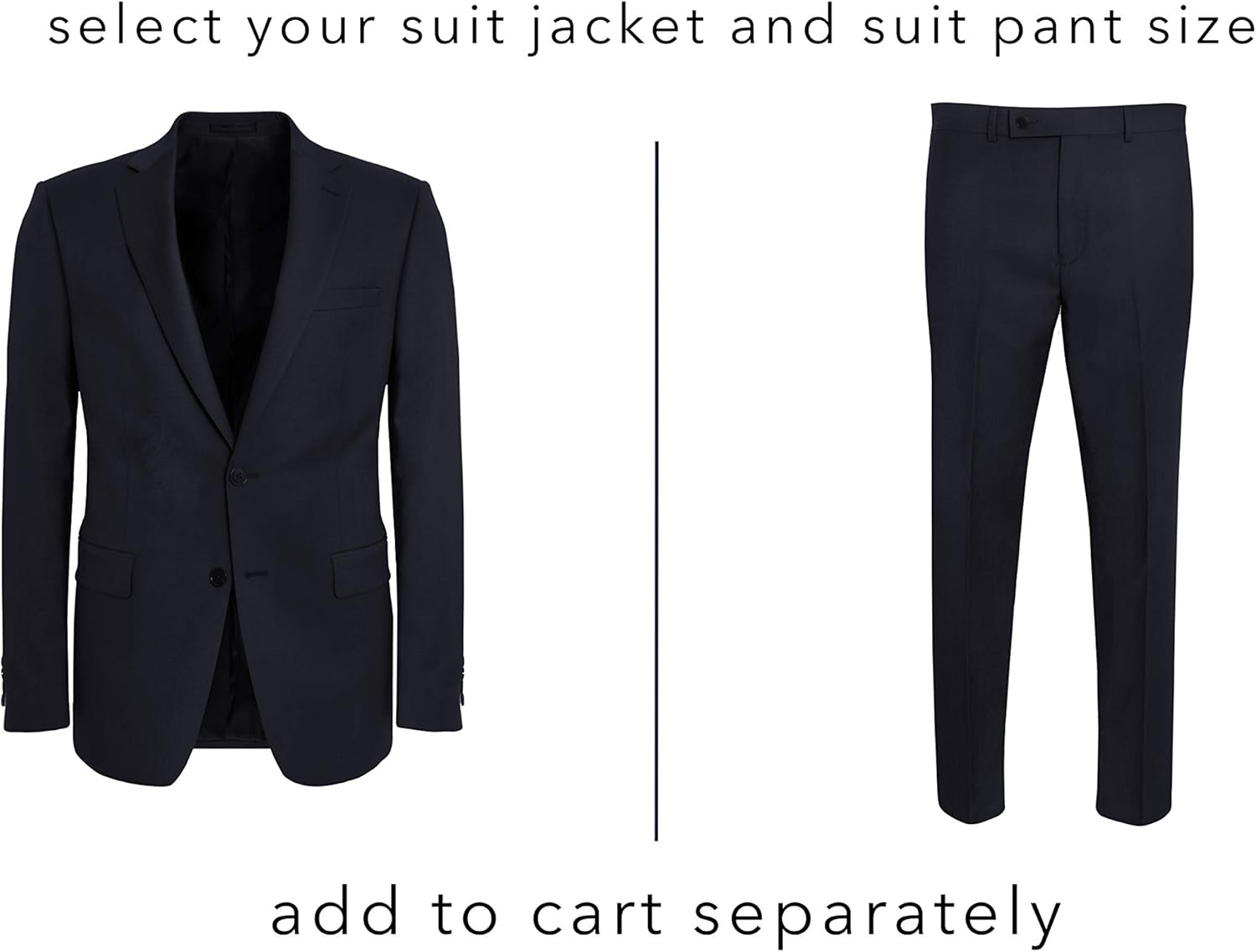 Мужские облегающие костюмы Calvin Klein Slim Fit, Navy — фото 2