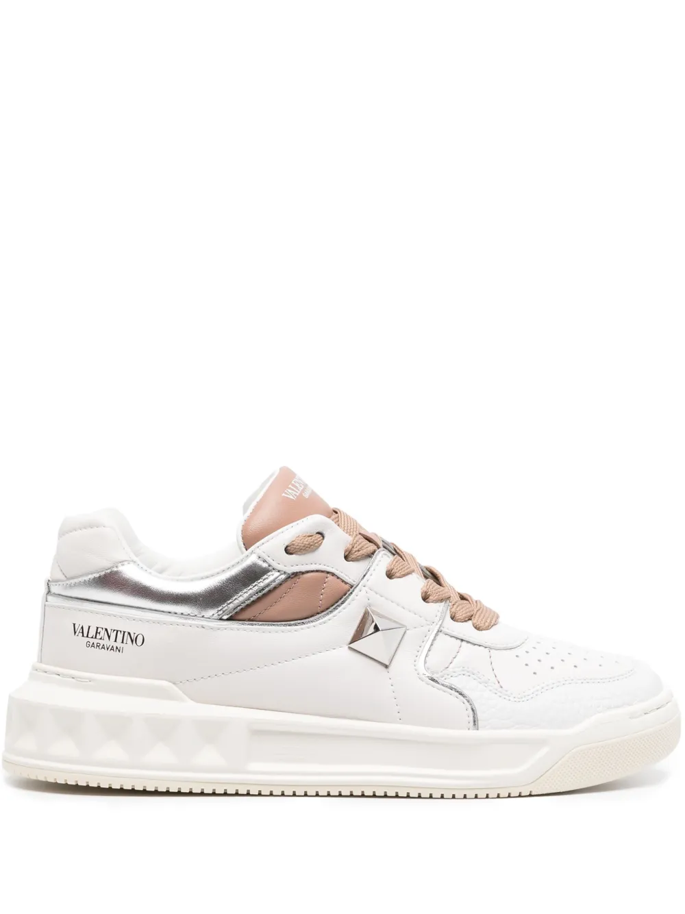 Кроссовки One Stud VALENTINO GARAVANI, белый