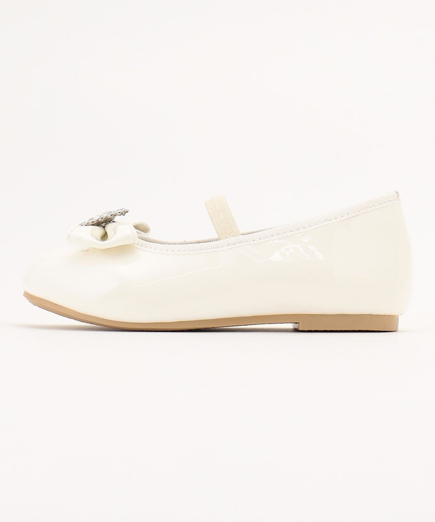 Лакированные туфли-лодочки Any Kids, Off-white [001] — фото 4