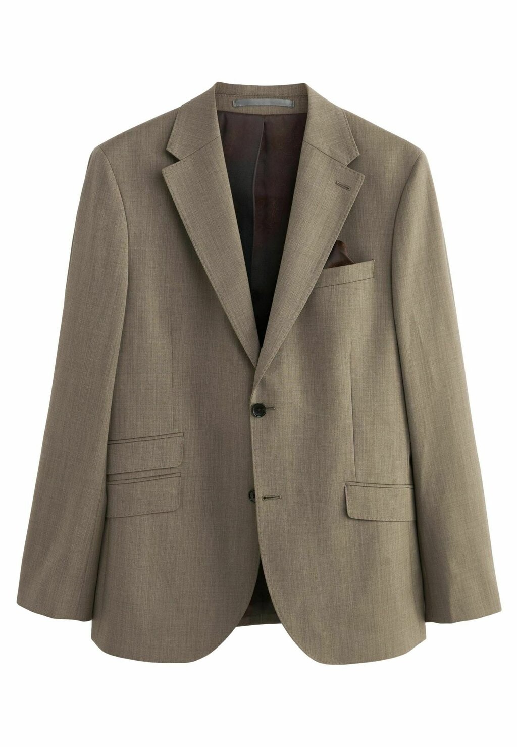

Пиджак SLIM FIT SIGNATURE WOOL Next, бежевый