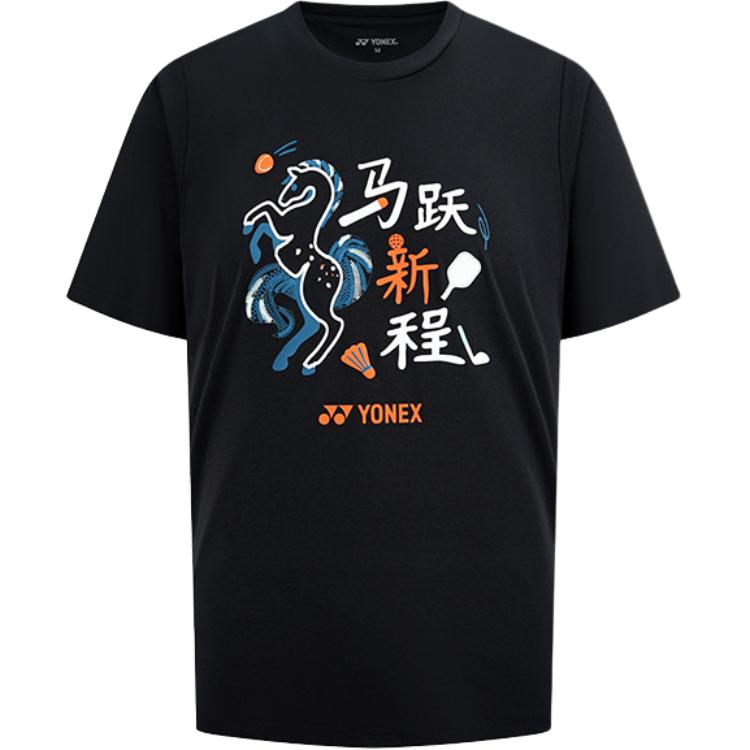 

Футболка Unisex Crew Neck Moderate Straight Fit YONEX, черный