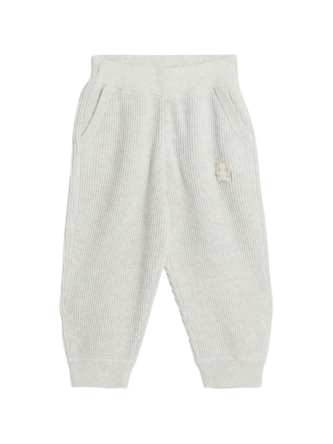 

Brunello Cucinelli Kids Bernie трикотажные брюки, серый