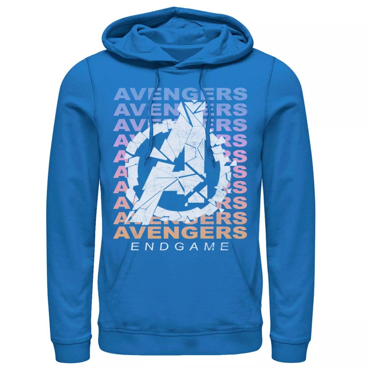 

Мужская толстовка с логотипом Avengers: Endgame с градиентом Marvel