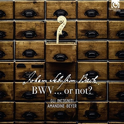 

CD диск Gli Incogniti: BWV...Or Not