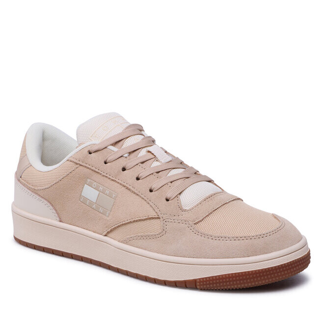 

Кроссовки Tommy Jeans RetroCupsole Suede, бежевый, Бежевый;серый, Кроссовки Tommy Jeans RetroCupsole Suede, бежевый