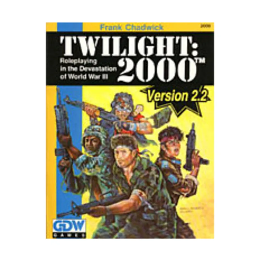 

Twilight - 2000 (Version 2.2), Twilight - 2000, мягкая обложка