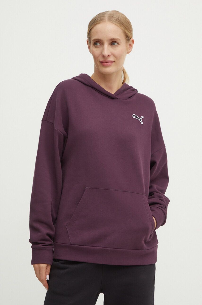 

Толстовка Puma из хлопка, гранатовый