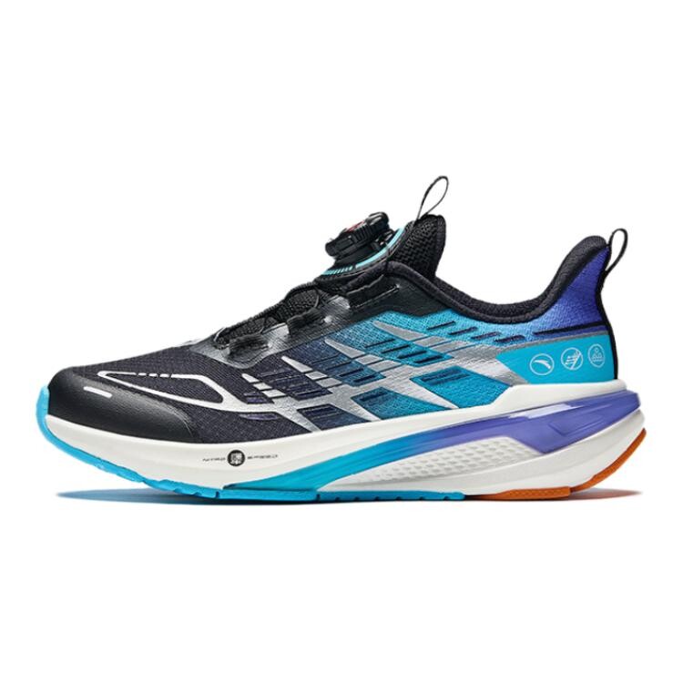 

Кроссовки для детей "Дети" Antakids, цвет Black/Lake Blue/Silver