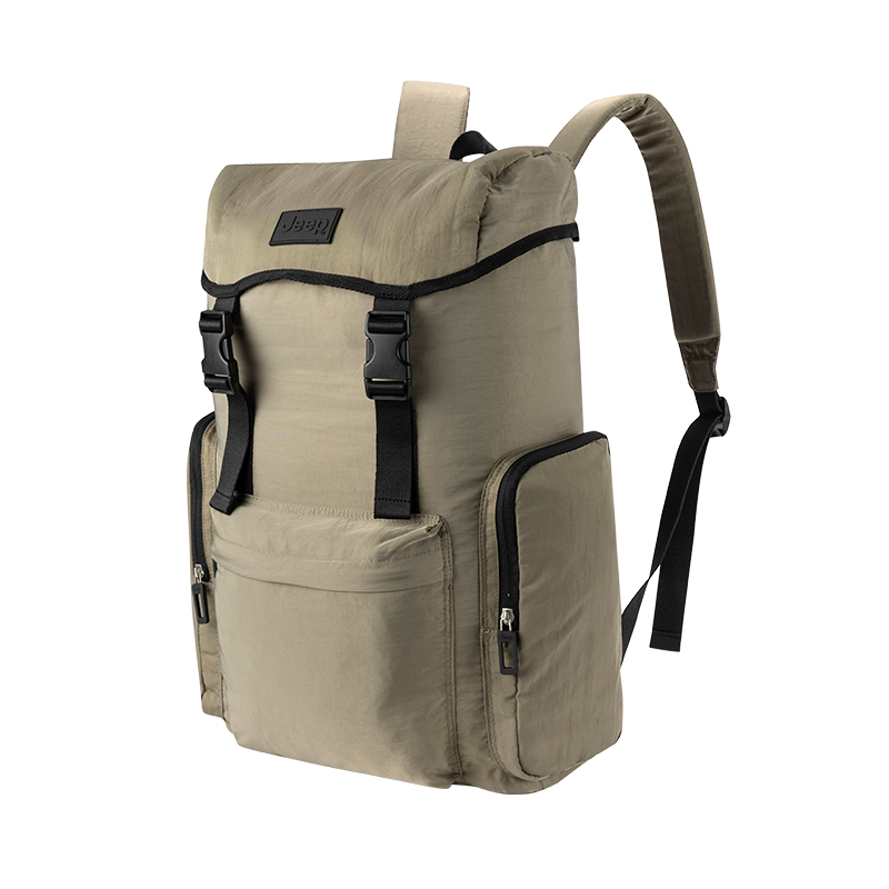 

Jeep Стираный тканевый рюкзак Unisex Khaki