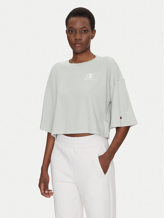

Свободная футболка Icons Washed Look 118023 Champion, зеленый